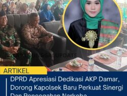 DPRD Apresiasi Dedikasi AKP Damar, Dorong Kapolsek Baru Perkuat Sinergi Dan Pencegahan Narkoba