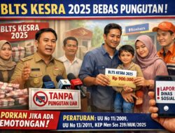 Pemerintah Tegaskan BLTS Kesra 2025 Bebas Pungutan, Himbau Warga Laporkan Jika Ada Oknum Melakukan Pemotongan
