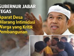 Gubernur Jawa Barat Tegas: Aparat Desa Dilarang Intimidasi Warga Yang Kritik Pembangunan