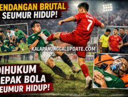Tendangan Brutal Berujung Akhir Karier! Pemain Liga 4 Dihukum PSSI Seumur Hidup