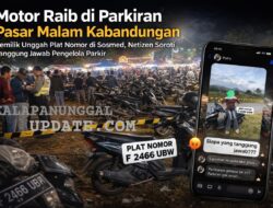Motor Raib di Parkiran Pasar Malam Kabandungan, Pemilik Unggah Plat Nomor Di Media Sosial, Netizen Soroti Tanggung Jawab Pengelola