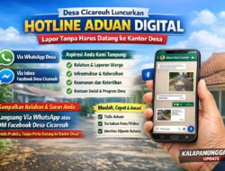 Desa Cicareuh Luncurkan Hotline Aduan Digital, Warga Kini Bisa Lapor Tanpa Harus Datang Ke Kantor Desa