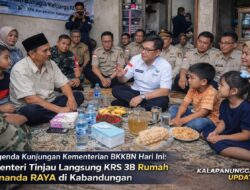 Agenda Kunjungan Kementerian BKKBN Hari Ini: Menteri Tinjau Langsung KRS 3B Rumah Ananda RAYA Di Kabandungan