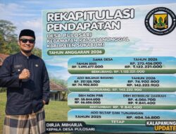Rekapitulasi Anggaran Desa Pulosari 2026: Dana Desa Menurun, Pemerintah Desa Tetap Prioritaskan Pelayanan Warga