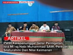 PWRI Kalapanunggal Gelar Peringatan Isra Mi’raj Nabi Muhammad SAW, Perkuat Silaturahmi Dan Nilai Keimanan