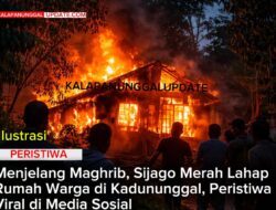 Menjelang Maghrib, Sijago Merah Lahap Rumah Warga Di Kadununggal, Peristiwa Viral Di Media Sosial