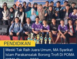 Meski Tak Raih Juara Umum, MA Syarikat Islam Parakansalak Borong Trofi Di POMA KKMA Cicurug 2026