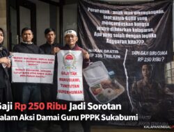 Nominal Gaji Rp 250 Ribu Jadi Sorotan Dalam Aksi Damai Guru PPPK Sukabumi