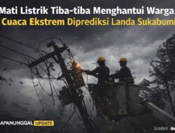 Mati Listrik Tiba-tiba Menghantui Warga, Cuaca Ekstrem Diprediksi Landa Sukabumi