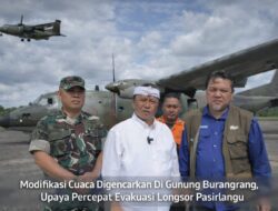 Modifikasi Cuaca Digencarkan Di Gunung Burangrang, Upaya Percepat Evakuasi Longsor Pasirlangu