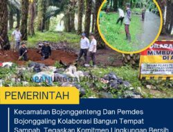 Kecamatan Bojonggenteng Dan Pemdes Bojonggaling Kolaborasi Bangun Tempat Sampah, Tegaskan Komitmen Lingkungan Bersih