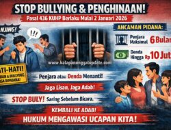 STOP BULLYING & PENGHINAAN! Pasal 436 KUHP Resmi Berlaku Mulai 2 Januari 2026