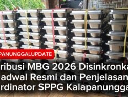 Distribusi MBG 2026 Disinkronkan, Ini Jadwal Resmi Dan Penjelasan Koordinator SPPG Kalapanunggal