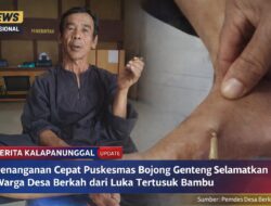 Penanganan Cepat Puskesmas Bojong Genteng Selamatkan Warga Desa Berkah Dari Luka Tertusuk Bambu