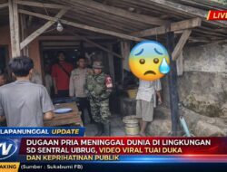 Dugaan Pria Meninggal Dunia Bundir Di Lingkungan SD Sentral Ubrug, Video Viral Tuai Duka Dan Keprihatinan Publik
