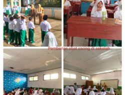 UPTD Puskesmas Bojonggenteng Gencarkan Pemberian Vitamin A Dan Obat Cacing ke Sekolah-Sekolah