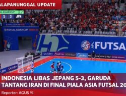 Indonesia Libas Jepang 5–3, Garuda Tantang Iran Di Final Piala Asia Futsal 2026