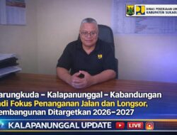 Parungkuda – Kalapanunggal – Kabandungan Jadi Fokus Penanganan Jalan Dan Longsor, Pembangunan Ditargetkan 2026–2027