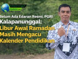 Belum Ada Edaran Resmi, PGRI Kalapanunggal: Libur Awal Ramadan Masih Mengacu Kalender Pendidikan