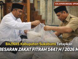 BAZNAS Kabupaten Sukabumi Tetapkan Besaran Zakat Fitrah 1447 H / 2026 M