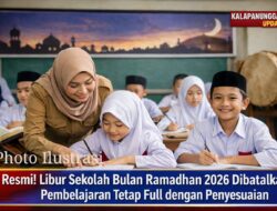 Resmi! Libur Sekolah Bulan Ramadhan 2026 Dibatalkan, Pembelajaran Tetap Full Dengan Penyesuaian
