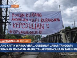 Plang Kritik Warga Viral, Gubernur Jabar Tanggapi: Perbaikan Jembatan Masuk Tahap Perencanaan Tahun Ini