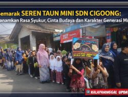 Semarak SEREN TAUN MINI SDN CIGOONG: Tanamkan Rasa Syukur, Cinta Budaya Dan Karakter Generasi Muda