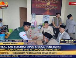 Hilal Tak Terlihat Di POB Cibeas, Penetapan Awal Ramadhan 1447 H Tunggu Sidang Isbat