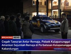Dugaan Tawuran Remaja Berhasil Dicegah, Polsek Kalapanunggal Amankan Sejumlah Remaja Di Perbatasan Kalapanunggal–Kabandungan