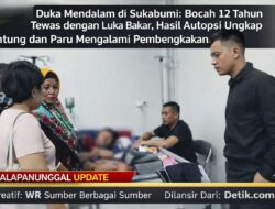 Duka Mendalam Di Sukabumi: Bocah 12 Tahun Tewas dengan Luka Bakar, Hasil Autopsi Ungkap Jantung Dan Paru Mengalami Pembengkakan