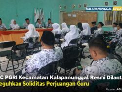 PC PGRI Kecamatan Kalapanunggal Resmi Dilantik, Teguhkan Soliditas Perjuangan Guru