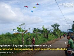 Ngabuburit Layang-Layang Satukan Warga, Persawahan Bojongmenteng Jadi Magnet Menjelang Berbuka