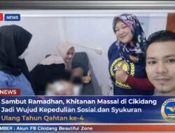 Sambut Ramadhan, Khitanan Massal Di Cikidang Jadi Wujud Kepedulian Sosial Dan Syukuran Ulang Tahun Qahtan Ke-4