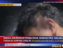 Diduga Jadi Korban Pembacokan, Seorang Pria Terluka Parah Di Jampang Ciracap, Kejadian Sekitar Pukul 02.00 WIB