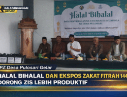 UPZ Desa Pulosari Gelar Halal Bihalal Dan Ekspos Zakat Fitrah 1447 H, Dorong ZIS Lebih Produktif