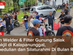 Paguyuban Welder & Filter Gunung Salak Berbagi Takjil Di Kalapanunggal, Wujud Kepedulian Dan Silaturahmi Di Bulan Ramadhan