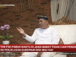 THR P3K Paruh Waktu Di Jawa Barat Tidak Cair Penuh, Ini Penjelasan Gubernur Dedi Mulyadi