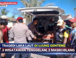 Tragedi Laka Laut Di Ujung Genteng: 3 Wisatawan Tenggelam, 2 Masih Hilang