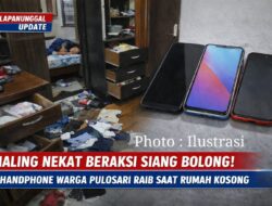 Maling Nekat Beraksi Siang Bolong, 3 Handphone Milik Warga Pulosari Raib Saat Rumah Kosong