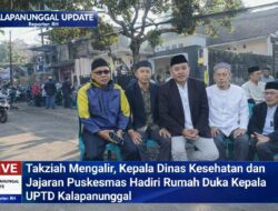 Takziah Mengalir, Kepala Dinas Kesehatan Dan Jajaran Puskesmas Hadiri Rumah Duka Kepala UPTD Kalapanunggal