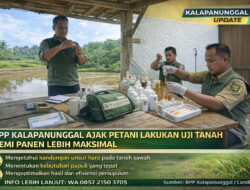 BPP Kalapanunggal Ajak Petani Lakukan Uji Tanah Demi Panen Lebih Maksimal