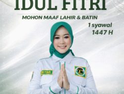 Hangatnya Idul Fitri, Hj. Zakiyah Rahmah Addawiyah Ajak Masyarakat Pererat Silaturahmi