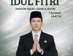 Hangat & Penuh Makna, Teddy Setiadi Sampaikan Ucapan Idul Fitri 1447 H Untuk Warga Sukabumi
