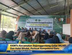 KKMTs Kecamatan Bojonggenteng Gelar MGMP Dan Halal Bihalal, Perkuat Kompetensi Guru Dan Jalin Silaturahmi