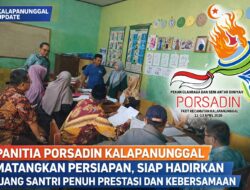 Panitia PORSADIN Kalapanunggal Matangkan Persiapan, Siap Hadirkan Ajang Santri Penuh Prestasi Dan Kebersamaan