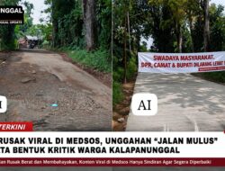 Jalan Rusak Di Kalapanunggal Viral, Unggahan “Jalan Mulus” Ternyata Bentuk Kritik Warga