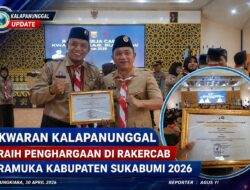 Kwaran Kalapanunggal Raih Prestasi Gemilang di RAKERCAB Pramuka Kabupaten Sukabumi 2026