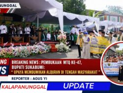 Pembukaan MTQ Ke-47, Bupati Sukabumi: “Upaya Membumikan ALQURAN Di Tengah Masyarakat”