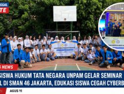 Mahasiswa Hukum Tata Negara Unpam Gelar Seminar JEMPOL Di SMAN 46 Jakarta, Edukasi Siswa Cegah Cyberbullying