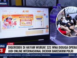 Digerebek Di Hayam Wuruk! 321 WNA Diduga Operator Judi Online Internasional Diciduk Bareskrim Polri